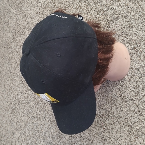 Nikon USA Embroidered Black Strapback Hat OS - Picture 3 of 8